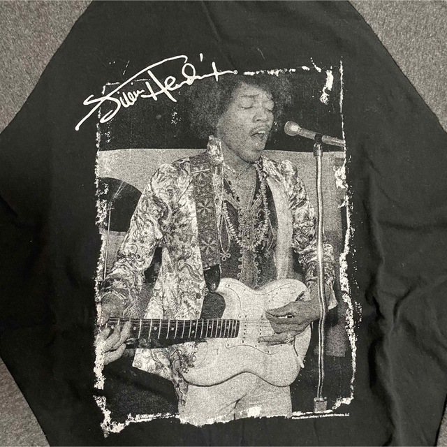 古着 ジミヘン ロンT  jimi hendrix バンドtシャツ メンズのトップス(Tシャツ/カットソー(七分/長袖))の商品写真