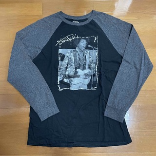 古着 ジミヘン ロンT  jimi hendrix バンドtシャツ(Tシャツ/カットソー(七分/長袖))