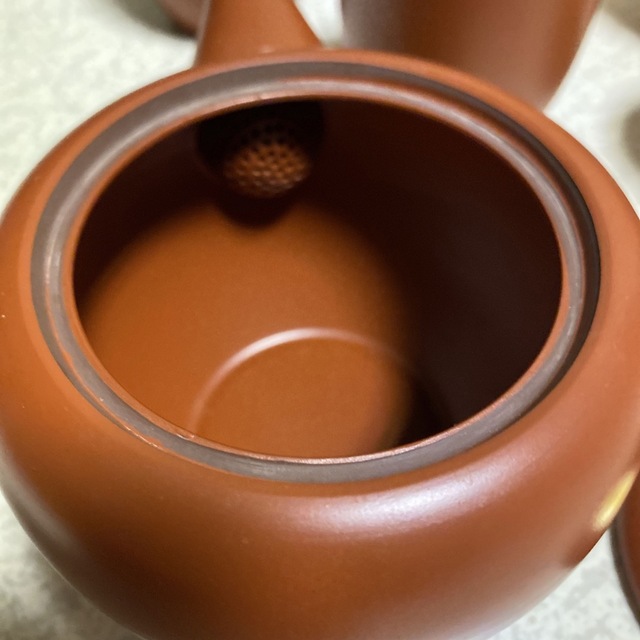 常滑焼茶器揃 朱泥 弘洋造の通販 by AK's shop｜ラクマ