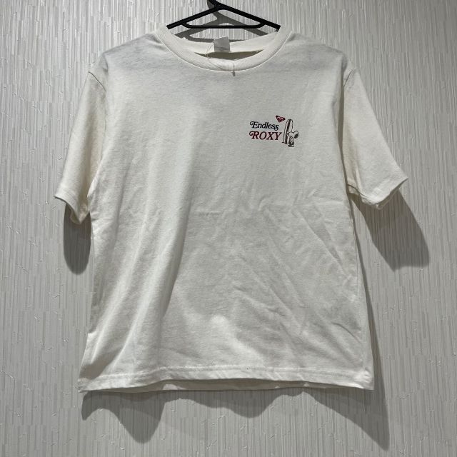 Roxy(ロキシー)の[ロキシー] Tシャツ PEANUTS RG TEE キッズ　白　120㎝ キッズ/ベビー/マタニティのキッズ服女の子用(90cm~)(Tシャツ/カットソー)の商品写真