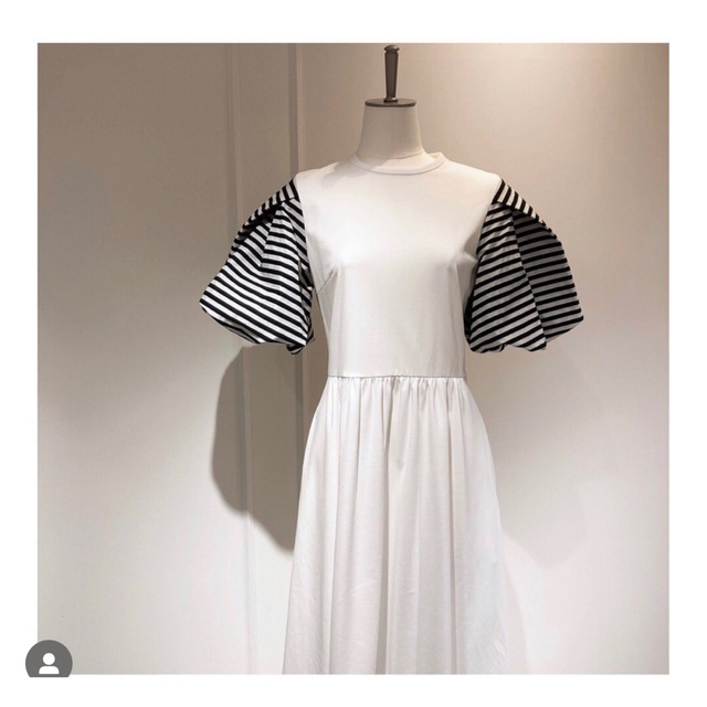 BORDERS at BALCONY - 新品タグ付き BORDERS at BALCONY パフスリーブ