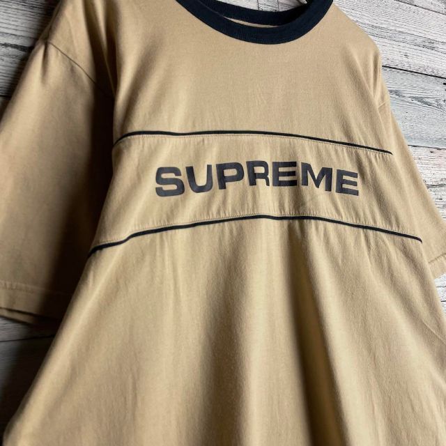 定番デザイン】シュプリーム☆センターロゴ入りTシャツ 即完売注意