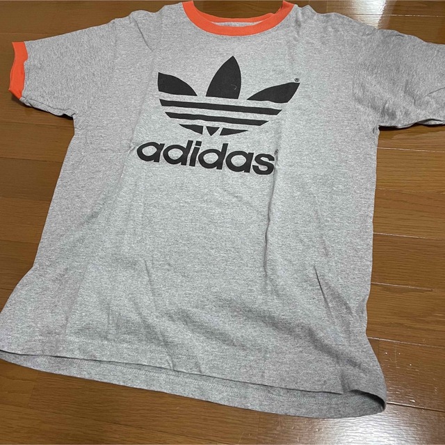 90's 00's y2k adidas originals リンガー Tシャツ メンズのトップス(Tシャツ/カットソー(半袖/袖なし))の商品写真
