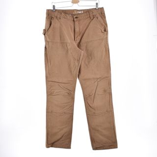 カーハート(carhartt)の古着 カーハート Carhartt straight fit ダブルニー ダック地 ペインターパンツ メンズw36 /eaa332408(ワークパンツ/カーゴパンツ)