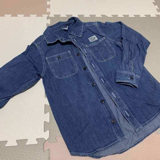 BREEZE(ブリーズ)のブリーズ　デニムシャツ キッズ/ベビー/マタニティのキッズ服男の子用(90cm~)(ジャケット/上着)の商品写真