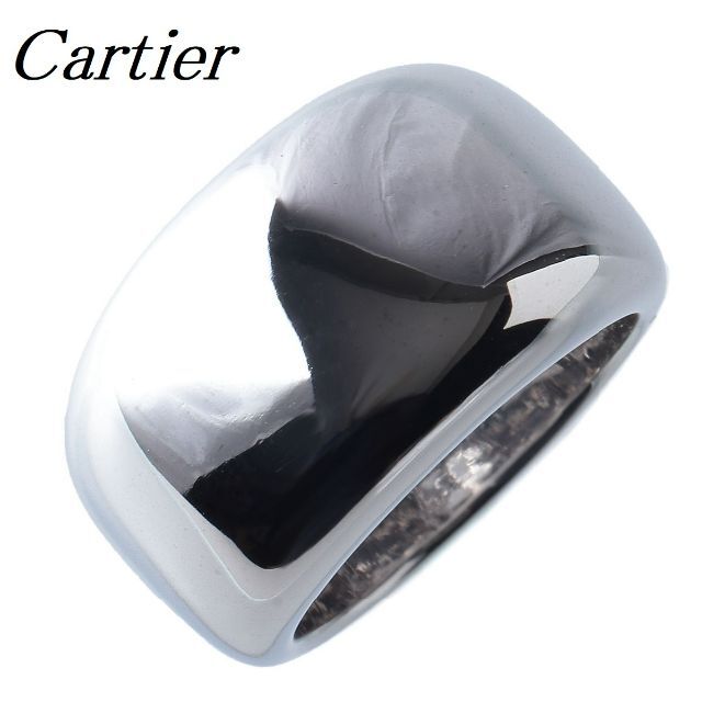 Cartier(カルティエ)のカルティエ ヌーベルバーグ リング #55 750WG 【11122】 レディースのアクセサリー(リング(指輪))の商品写真