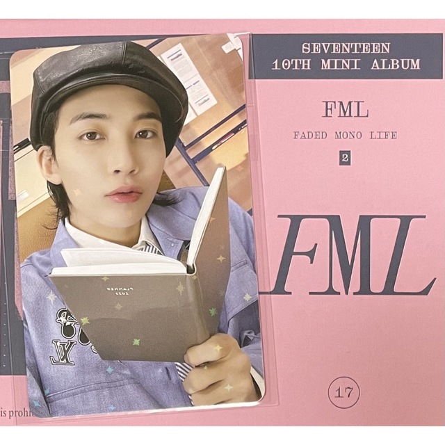 残1 weverse【ジョンハン】seventeen fml 特典 トレカ | フリマアプリ ラクマ