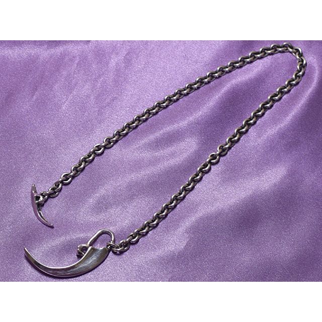 K-SMITH Eagle Claw Silver Choker 40cm