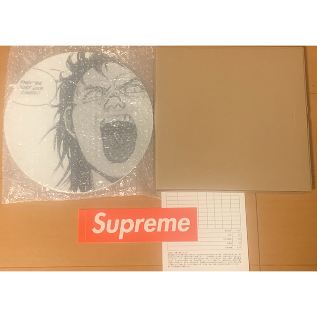 専門店の安心の1ヶ月保証付 supreme AKIRA 鉄雄 pill ceramic plate T