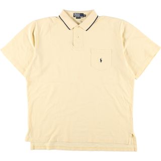 ラルフローレン(Ralph Lauren)の古着 ラルフローレン Ralph Lauren POLO by Ralph Lauren 半袖 ポロシャツ メンズXL /eaa320883(ポロシャツ)