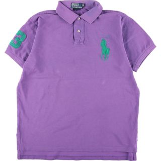 ラルフローレン(Ralph Lauren)の古着 ラルフローレン Ralph Lauren POLO by Ralph Lauren ミドルポニー 半袖 ポロシャツ メンズM /eaa320149(ポロシャツ)