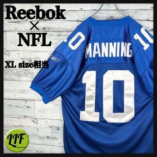 リーボック(Reebok)の【希少‼︎】リーボック×NFL 全刺繍 コルツ 半袖 アメフトゲームシャツ 美品(Tシャツ/カットソー(半袖/袖なし))