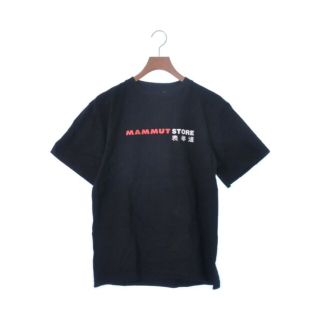 マムート(Mammut)のMAMMUT マムート Tシャツ・カットソー -(L位) 黒 【古着】【中古】(Tシャツ/カットソー(半袖/袖なし))