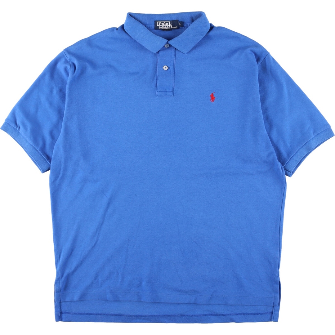 Ralph Lauren(ラルフローレン)の古着 ラルフローレン Ralph Lauren POLO by Ralph Lauren 半袖 ポロシャツ USA製 メンズL /eaa320773 メンズのトップス(ポロシャツ)の商品写真