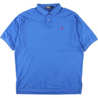 ラルフローレン(Ralph Lauren)の古着 ラルフローレン Ralph Lauren POLO by Ralph Lauren 半袖 ポロシャツ USA製 メンズL /eaa320773(ポロシャツ)