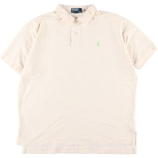 ラルフローレン(Ralph Lauren)の古着 ラルフローレン Ralph Lauren POLO by Ralph Lauren 半袖 ポロシャツ メンズXL /eaa320796(ポロシャツ)