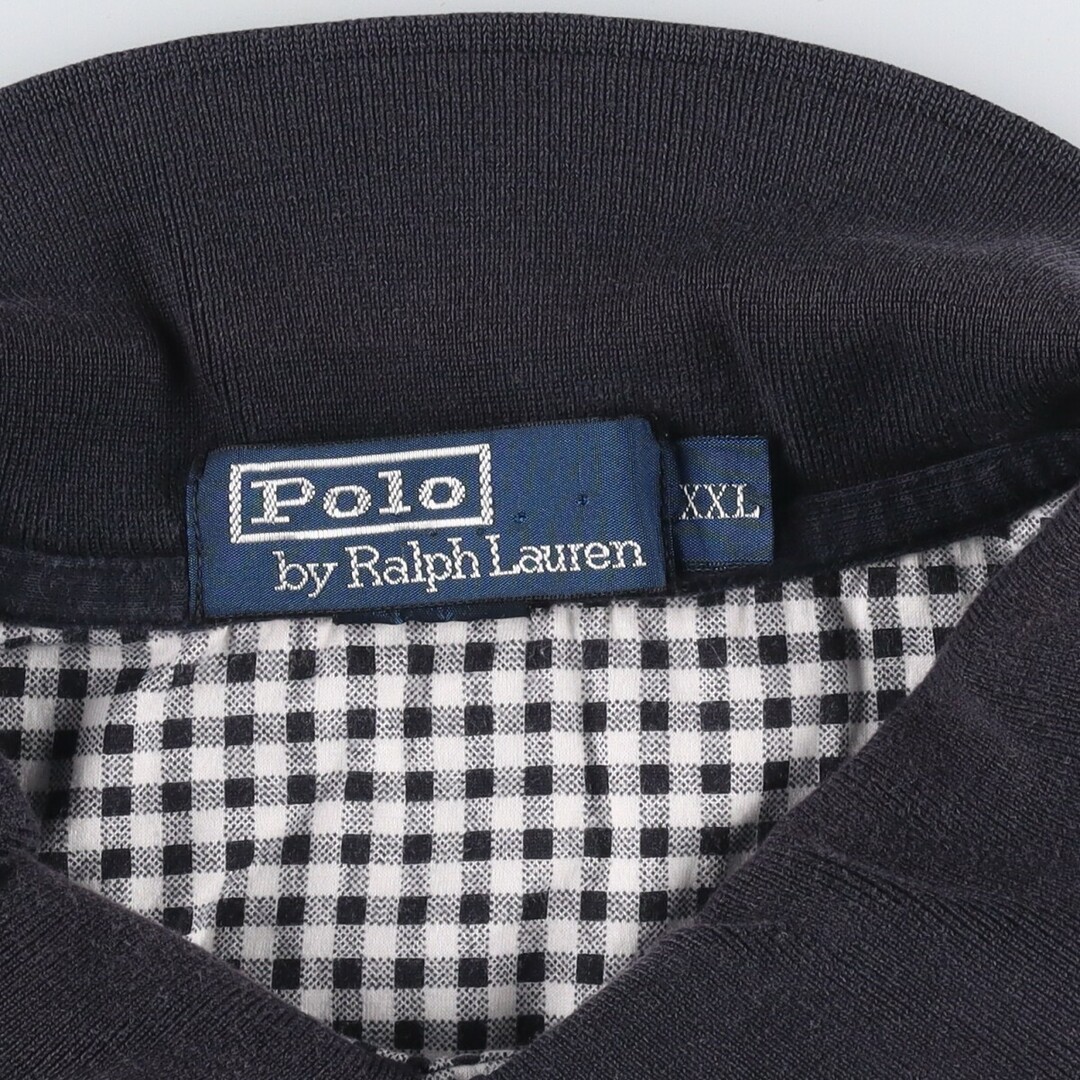 Ralph Lauren(ラルフローレン)の古着 ラルフローレン Ralph Lauren POLO by Ralph Lauren 半袖 チェック ポロシャツ メンズXXL /eaa320781 メンズのトップス(ポロシャツ)の商品写真