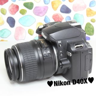 ♥︎◇Nikon D40X ◇迷ったらこのカメラ♪ ◇スマホ転送♪-