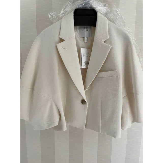 正規品 CLANE LANTERN SLEEVE JACKET ホワイト | www.jarussi.com.br