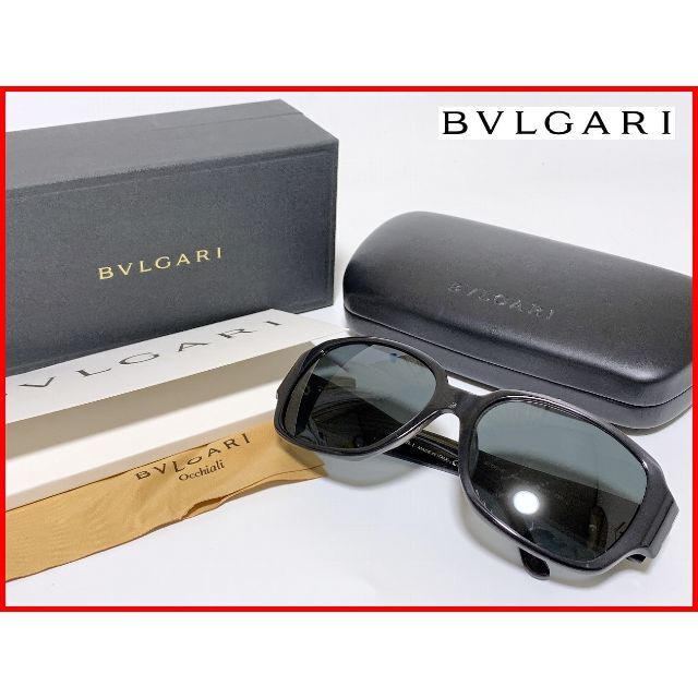 BVLGARI(ブルガリ)のBVLGARI ブルガリ サングラス 箱・ケース付 mbs レディースのファッション小物(サングラス/メガネ)の商品写真