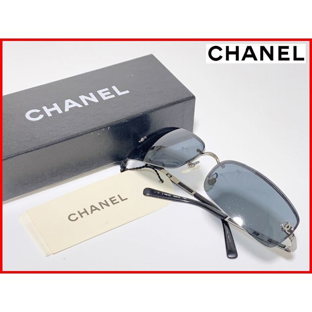 100%新品 CHANEL シャネル サングラス 箱付 mbs -サングラス/メガネ