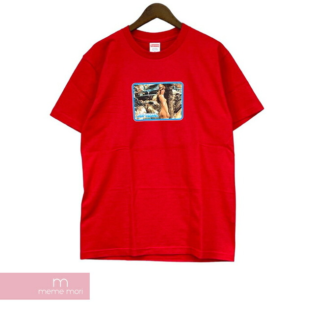 Supreme 2017SS Larry Clark Girl Tee シュプリーム ラリークラークガールTシャツ 半袖カットソー フォトプリント レッド サイズM 【220203】【新古品】【me04】