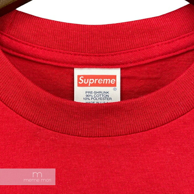 Supreme 2017SS Larry Clark Girl Tee シュプリーム ラリークラークガールTシャツ 半袖カットソー フォトプリント レッド サイズM 【220203】【新古品】【me04】