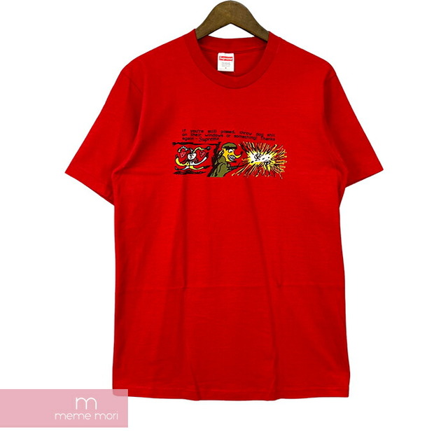 Supreme 2017AW Dog Shit Tee シュプリーム ドッグシットTシャツ 半袖カットソー プリント レッド サイズS【210901】【新古品】【me04】