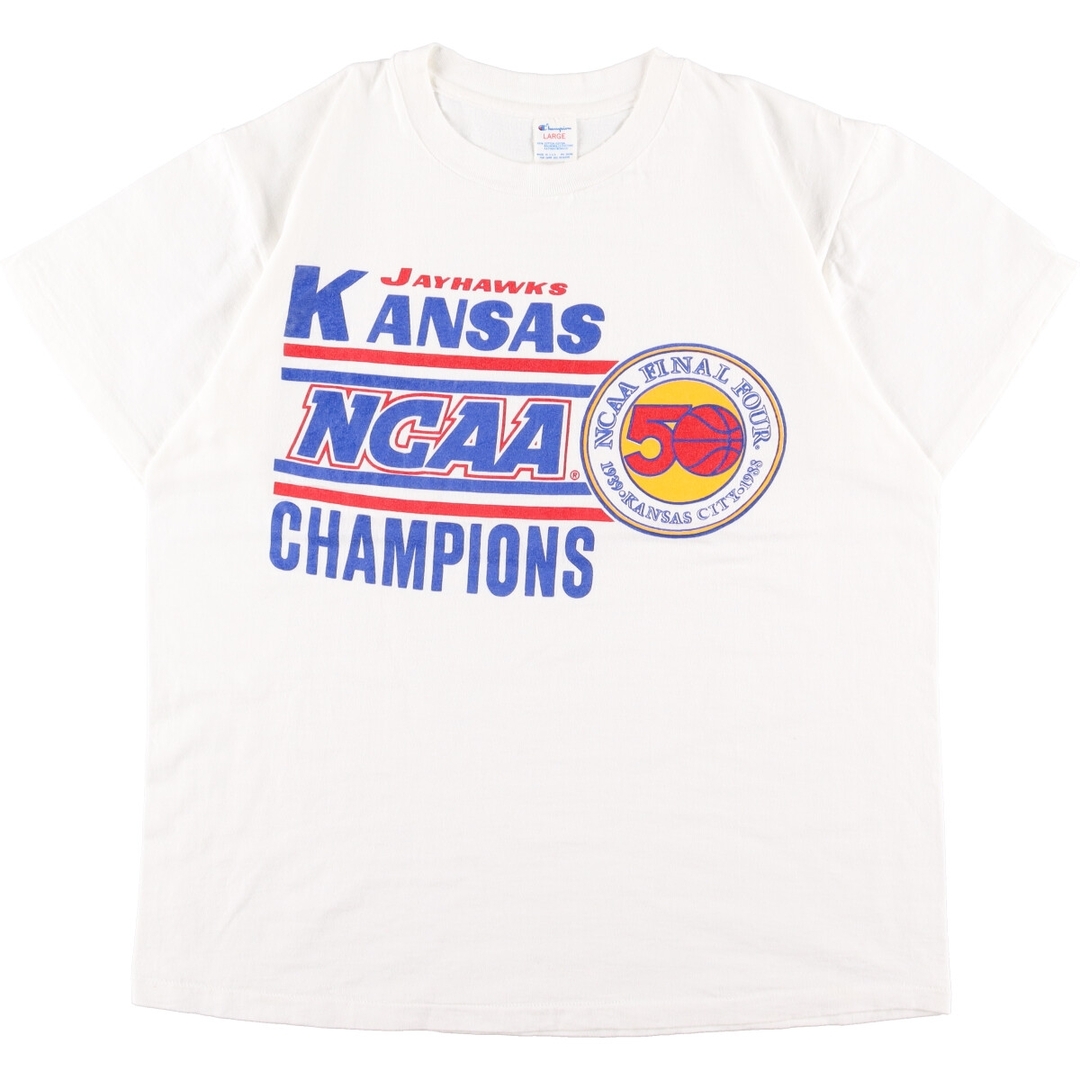 80年代 チャンピオン Champion トリコタグ カレッジTシャツ USA製 メンズM ヴィンテージ /eaa332686