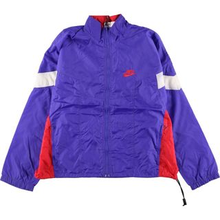 ナイキ(NIKE)の古着 90年代 ナイキ NIKE 銀タグ ナイロンジャケット メンズL ヴィンテージ /eaa328660(ナイロンジャケット)