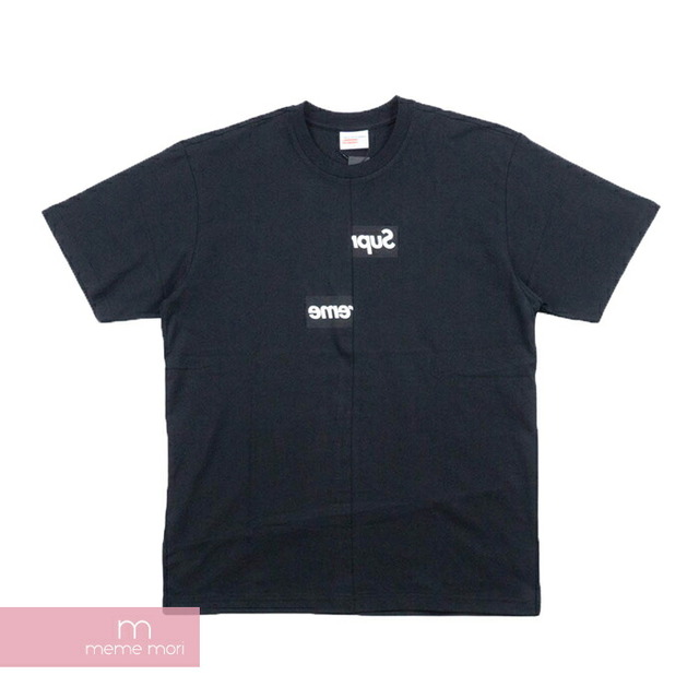 Supreme×COMME des GARCONS SHIRT 2018AW Split Box Logo Tee