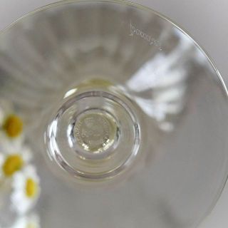 Baccarat - 未使用オールドバカラBaccaratアクアレーユ☆イエロー