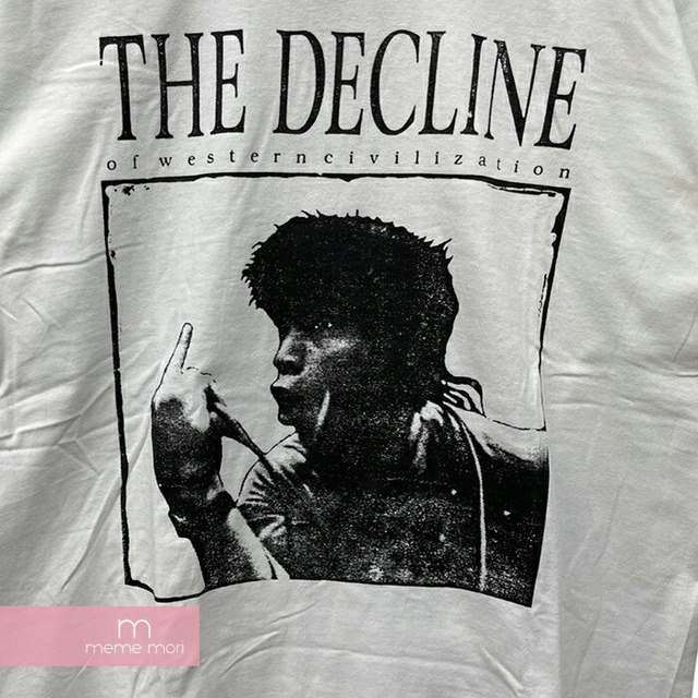 Supreme 2017AW Decline of Western Civilization Tee シュプリーム ディクラインオブウェスタンシヴィライゼーションTシャツ 半袖カットソー プリント ホワイト サイズL【220512】【新古品】【me04】 3