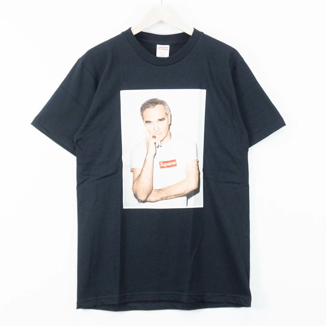 Supreme 2016SS Morrissey Tee シュプリーム モリッシーTシャツ 半袖カットソー フォトプリント ブラック サイズM【220511】【新古品】【me04】