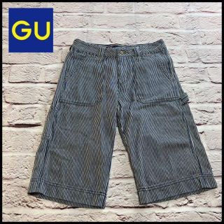 ジーユー(GU)のg'u.　GU　ジーユー　デニム　ジーンズ　ハーフパンツ　メンズ　レディース(ショートパンツ)