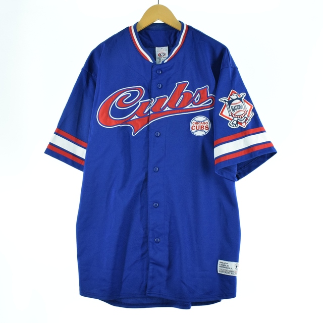 TRUE FAN MLB CHICAGO CUBS シカゴカブス DERREK LEON LEE デレクリー ゲームシャツ ベースボールシャツ メンズXL /eaa317364