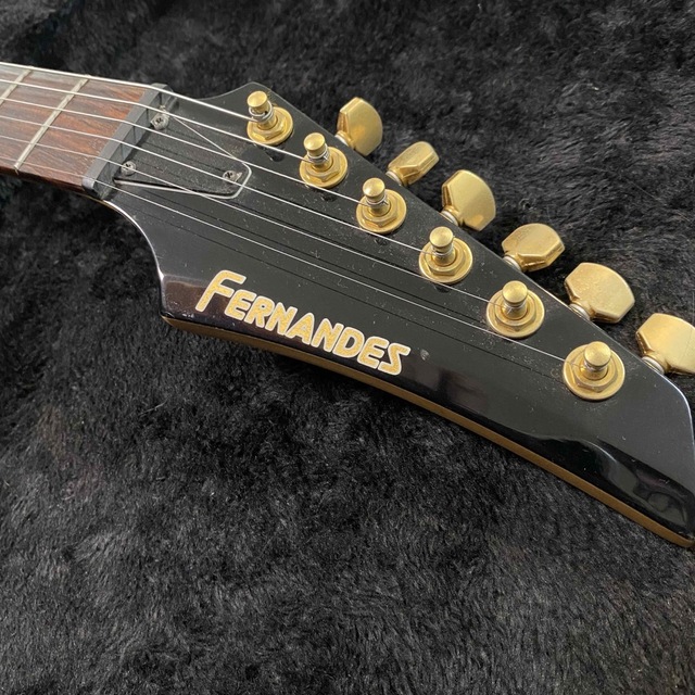 Fernandes(フェルナンデス)の【90年代終売モデル】Fernandes FGZ-420 レッドフレイム 楽器のギター(エレキギター)の商品写真