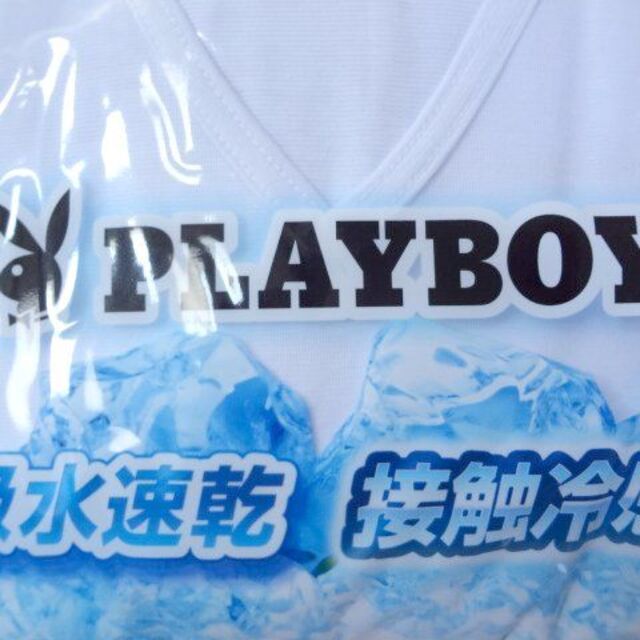 PLAYBOY 新品 PLAYBOY プレイボーイ メンズ 吸水速乾 接触冷感 Tシャツ 2枚組の通販 by cocot｜プレイボーイならラクマ