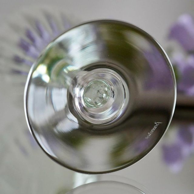 Baccarat - 未使用☆美品 バカラ アクアレーユ ライトグリーン ワイン