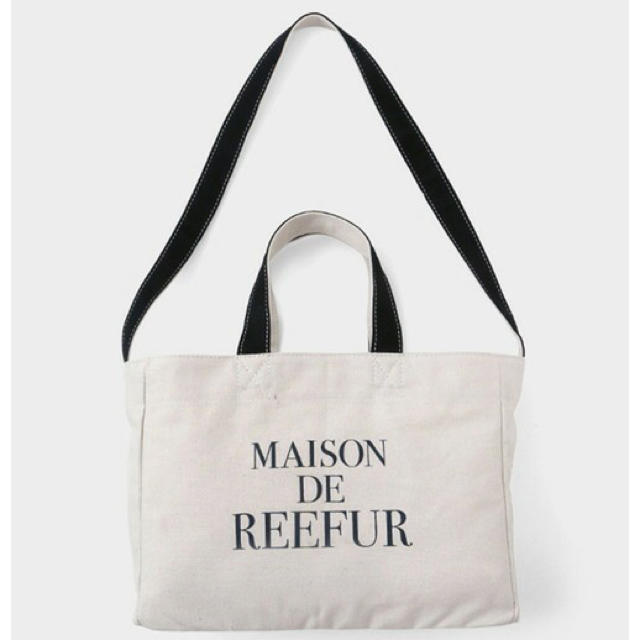 Maison de Reefur(メゾンドリーファー)のREEFUR ロゴ トートバッグ Mサイズ レディースのバッグ(トートバッグ)の商品写真