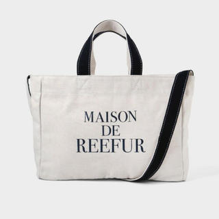 メゾンドリーファー(Maison de Reefur)のREEFUR ロゴ トートバッグ Mサイズ(トートバッグ)