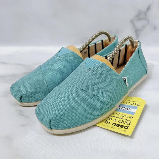 TOMS - 【新品未使用】TOMS スリッポン スニーカー マリン ブルー 27.5