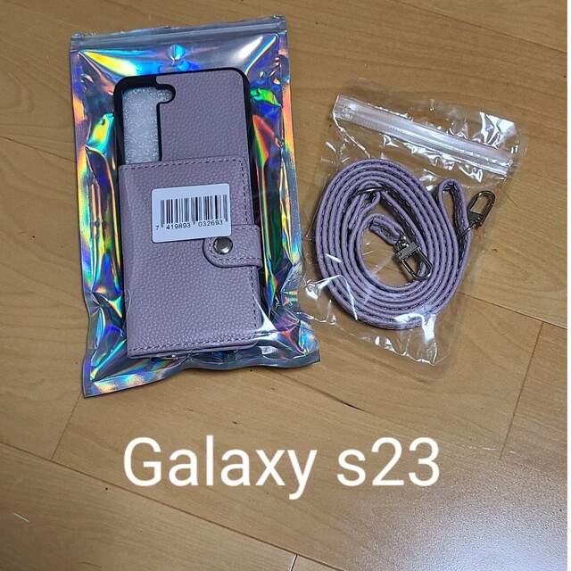 Galaxy s23 スマホケース ショルダーストラップ付き スマホ/家電/カメラのスマホアクセサリー(Androidケース)の商品写真