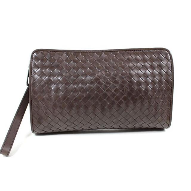 Bottega Veneta(ボッテガヴェネタ)のボッテガヴェネタ セカンドバッグ クラッチバッグ 美品　ブラウン　茶　ハンドバッ メンズのバッグ(セカンドバッグ/クラッチバッグ)の商品写真