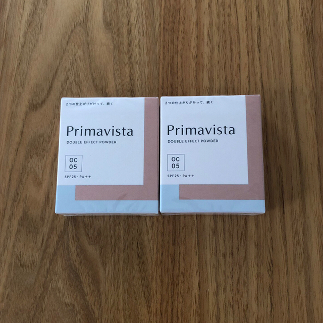 Primavista(プリマヴィスタ)のプリマヴィスタ ダブルエフェクトパウダー  オークル05×2  コスメ/美容のベースメイク/化粧品(ファンデーション)の商品写真