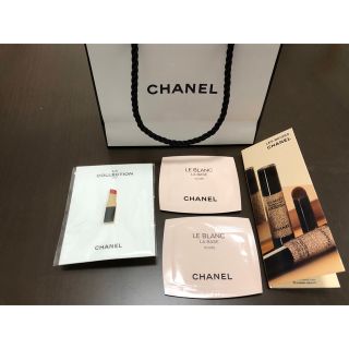 シャネル(CHANEL)のシャネル ピンバッジ　ルージュ　ノベルティ　サンプルセット(サンプル/トライアルキット)