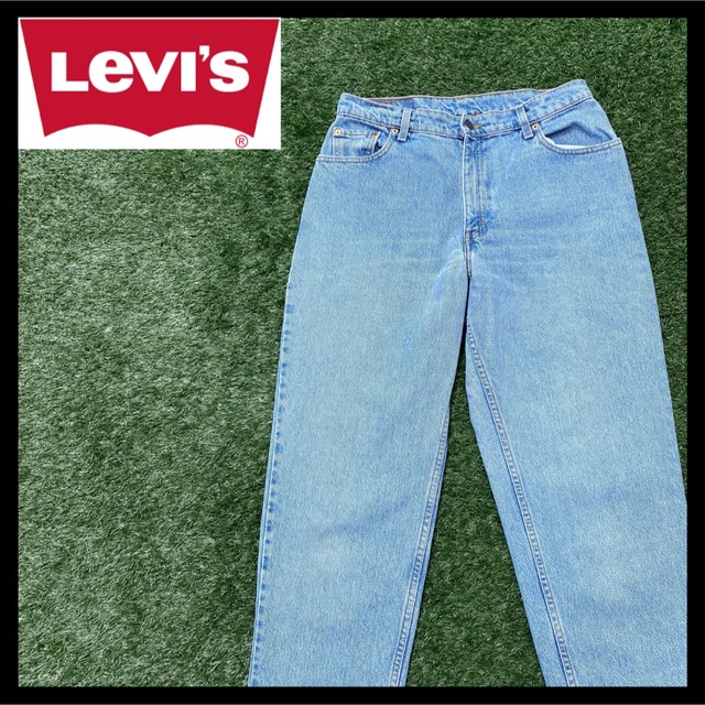 Levi's(リーバイス)のリーバイス 550 Mサイズ ライトブルー デニムジーンズ USA 1998製 メンズのパンツ(デニム/ジーンズ)の商品写真