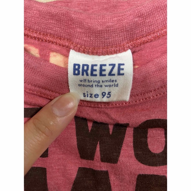 BREEZE(ブリーズ)のBREEZE 95 Tシャツ キッズ/ベビー/マタニティのキッズ服女の子用(90cm~)(Tシャツ/カットソー)の商品写真