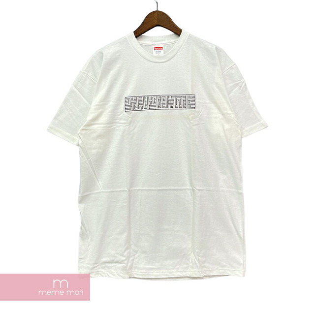 Supreme 2011AW Optical Tee シュプリーム オプティカルTシャツ 半袖カットソー プリント ホワイト サイズL 【220824】【-B】【me04】Tシャツ/カットソー(半袖/袖なし)