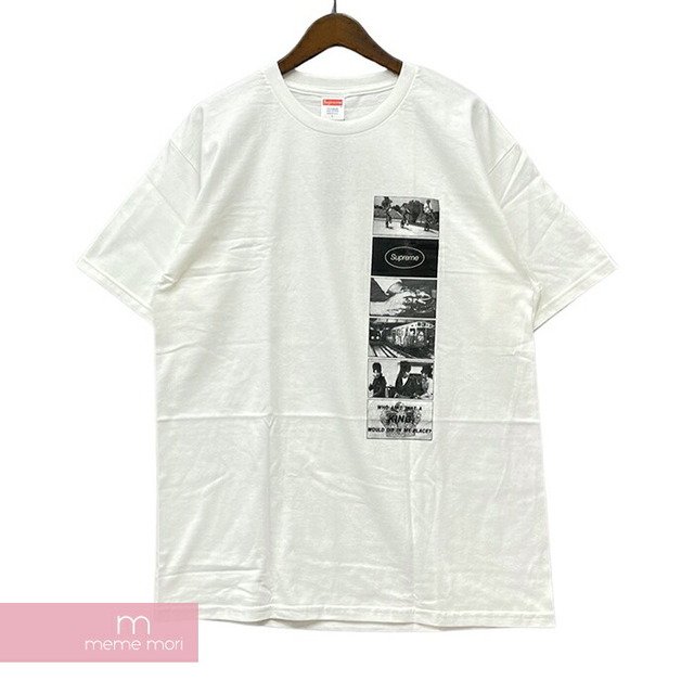 Supreme 2012AW Montage Tee シュプリーム モンタージュTシャツ 半袖カットソー プリント ホワイト サイズL 【220823】【-B】【me04】